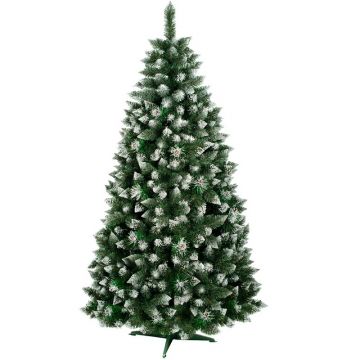 BRAD ARTIFICIAL Navara cu Varfuri Ninse si CONURI, Ace 2D 240 cm