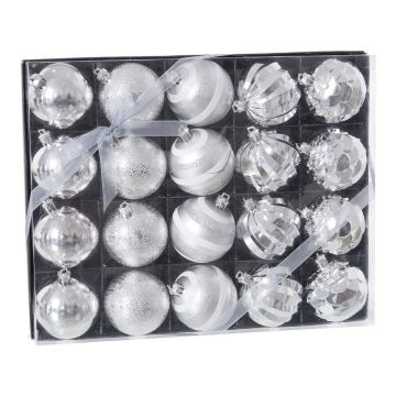 Globuri de Crăciun 20 buc. ø 6 cm – Casa Selección