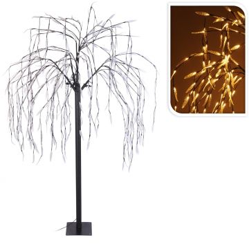 Decoratiune salcie luminoasa Willow Tree, 400 LED-uri, H180 cm, lumina calda
