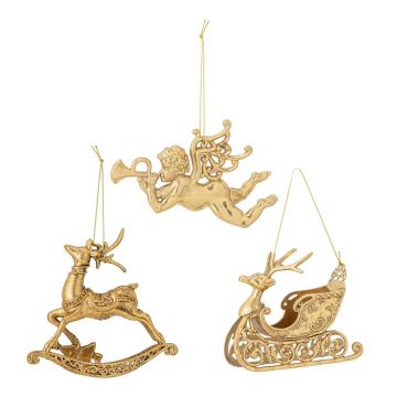 Ornamente de Crăciun 3 buc. 10 cm Anisa – Bloomingville