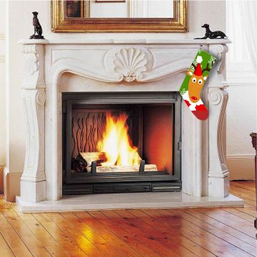 Soseta decorativa Christmas, Crp007, 35x18 cm, Multicolor