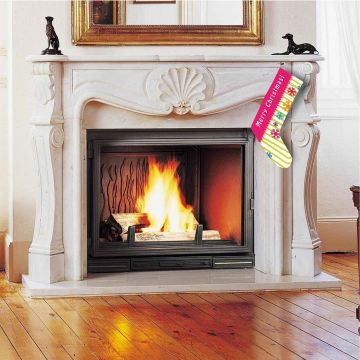 Soseta decorativa Christmas, Crp009, 35x18 cm, Multicolor