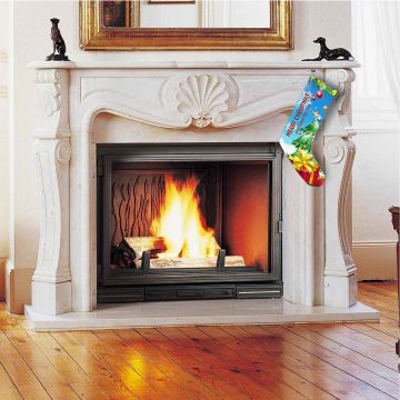 Soseta decorativa Christmas, Crp010, 35x18 cm, Multicolor