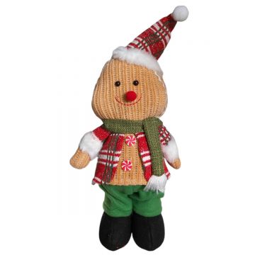 DECORATIUNE CRACIUN OM DE TURTA DULCE 33CM 089306