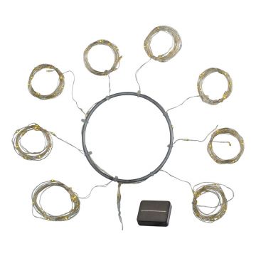 Ghirlandă luminoasă nr. becuri 96 buc. lungime 150 cm Knirke Parasol – Sirius