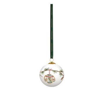 Glob de Crăciun din porțelan ø 6 cm Hammershøi Christmas Bauble 2025 – Kähler Design