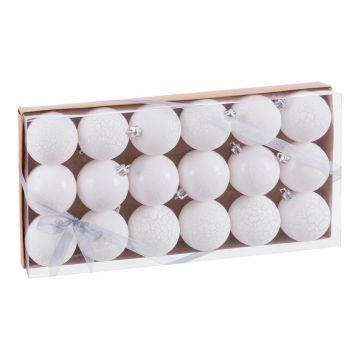 Globuri de Crăciun 18 buc. ø 6 cm – Casa Selección
