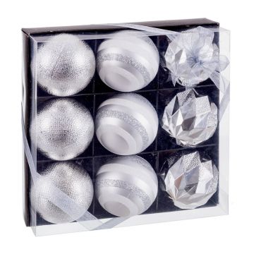 Globuri de Crăciun 9 buc. ø 6 cm – Casa Selección