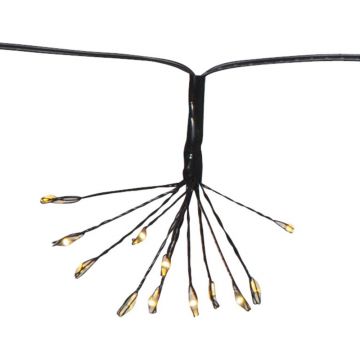 Șirag luminos pentru exterior cu LED Star Trading Flower, lungime 2,1 m