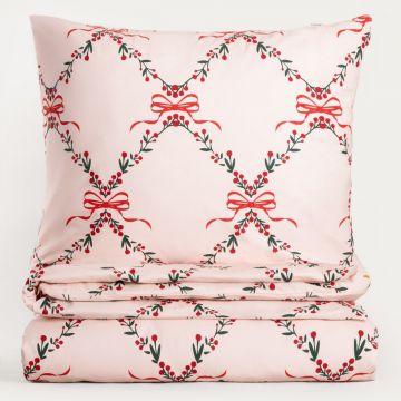 Lenjerie de pat pentru o persoana Pinkette, Homla, 2 piese, 140x200 cm, bumbac, multicolor