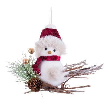 Ornament de Crăciun din material textil 13 cm Bird – Casa Selección