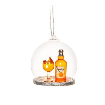 Ornament de Crăciun lucrat manual din sticlă ø 8 cm Christmas Spritz – Sass & Belle