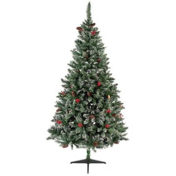 Brad Artificial, 60 cm, 60 Crengute, Suport din Plastic, Grunberg