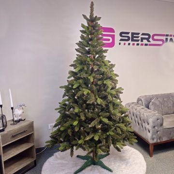 Brad artificial Christmas Deluxe by Sersimo, Victoria Special, 2D+3D, 220cm