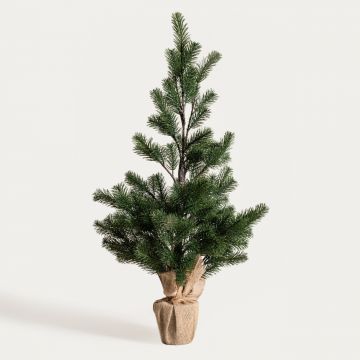 Brad artificial Hector, Homla, 90 cm, plastic, verde/bej