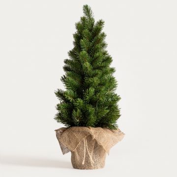 Brad artificial Oppla, Homla, 55 cm, plastic, verde/bej