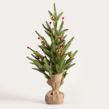 Brad artificial Stina, Homla, 60 cm, plastic, multicolor