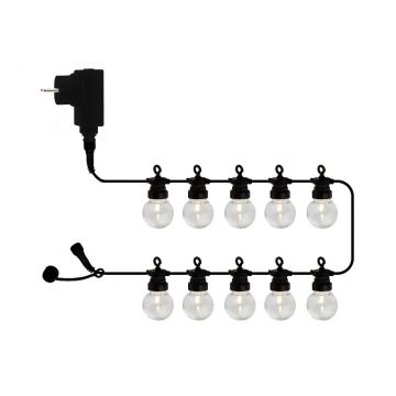 Ghirlandă luminoasă număr becuri 10 buc. lungime 300 cm Lucas Clear – Sirius