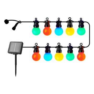 Ghirlandă luminoasă număr becuri 10 buc. solară lungime 300 cm Lucas Multi – Sirius