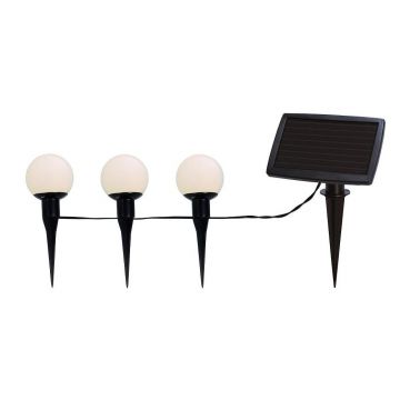 Șirag luminos solar LED Star Trading Balls Combo, 6 becuri, lungime 5 m
