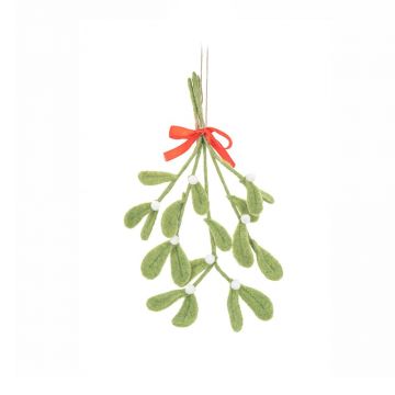 Ornament de Crăciun lucrat manual din lână 25 cm Mistletoe – Sass & Belle